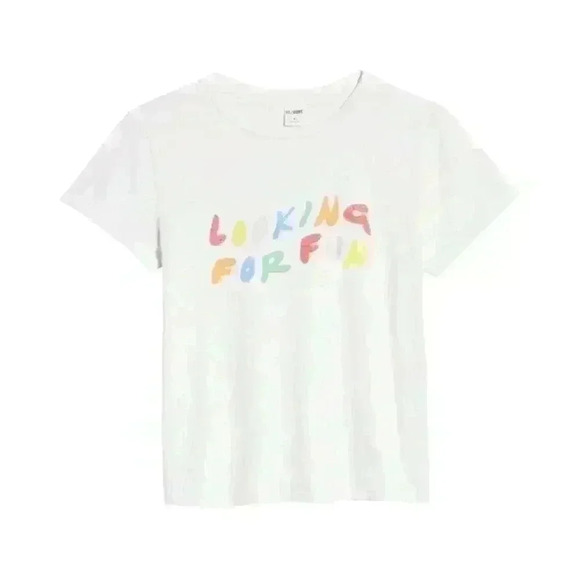 RE/DONE Looking for Fun Print Baby Tee - Picture 12 of 16